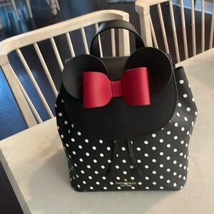 Minnie Mouse backpack and walllet